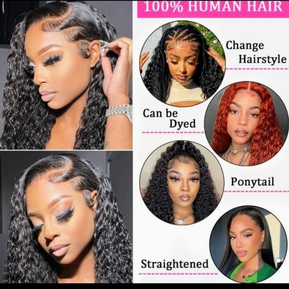 Human Hair Lace Wig - Picture 9 of 11